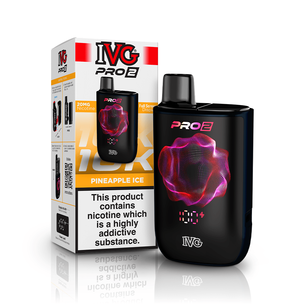 IVG Pro 2 Prefilled Kit | £8.99 - Avalanche Vapes Pineapple Ice