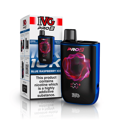 IVG Pro 2 Prefilled Kit | £8.99 - Avalanche Vapes Blue Raspberry Ice