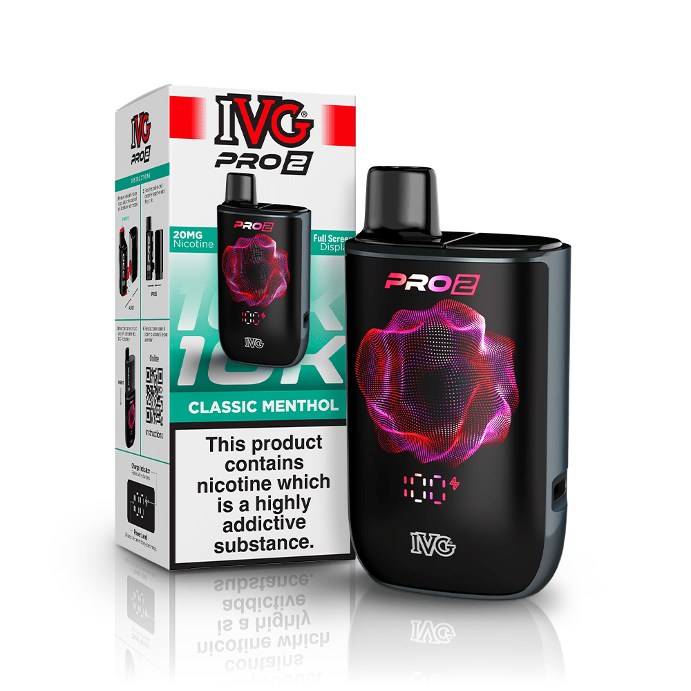 IVG Pro 2 Prefilled Kit | £8.99 - Avalanche Vapes Classic Menthol