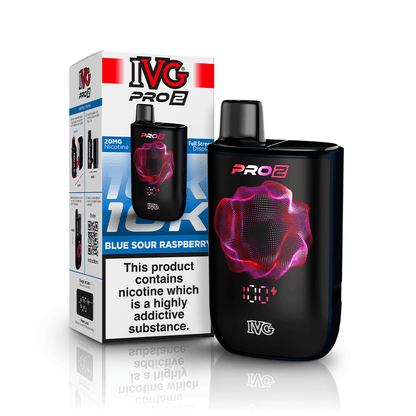 IVG Pro 2 Prefilled Kit | £8.99 - Avalanche Vapes Blue Sour Raspberry