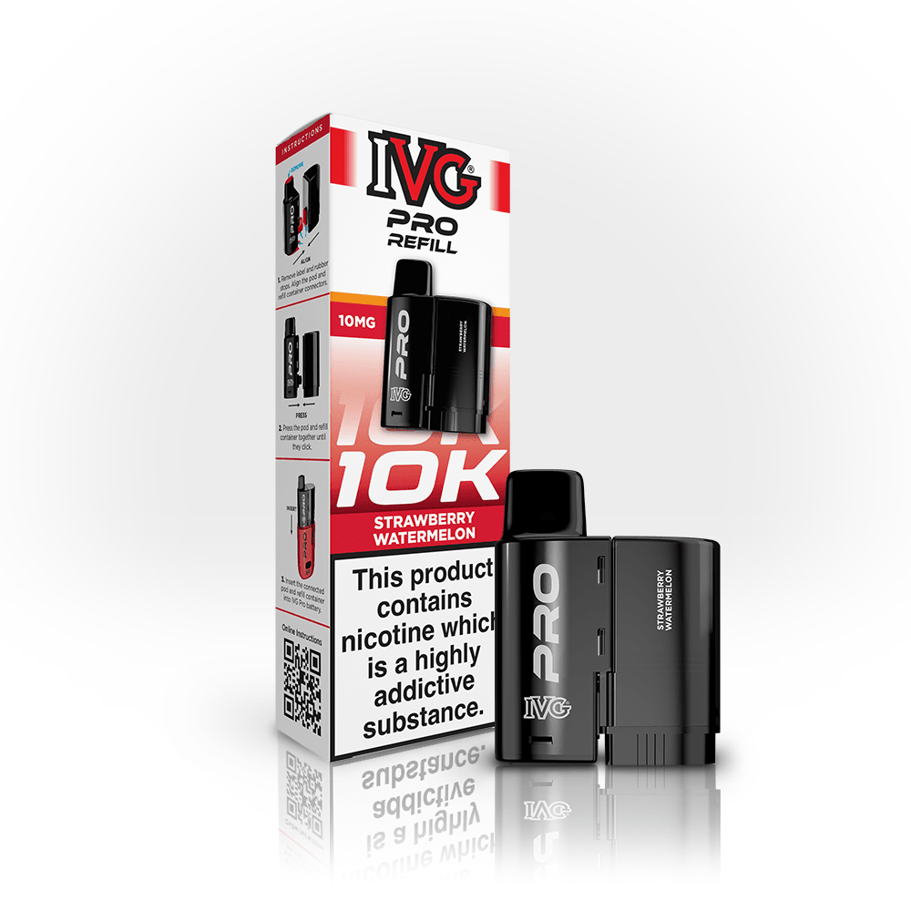 IVG Pro Prefilled Pods 10mg | £5 - Avalanche Vapes Strawberry Watermelon (10mg)PODS
