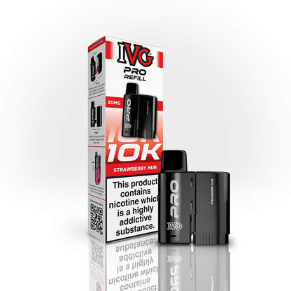 IVG Pro Prefilled Pods 20mg | £5 - Avalanche Vapes Strawberry HubPODS