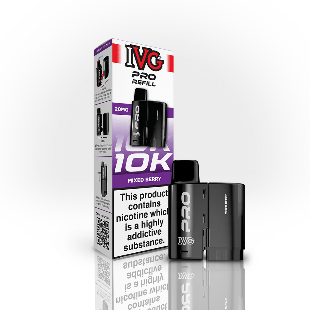 IVG Pro Prefilled Pods 20mg | £5 - Avalanche Vapes Mixed BerryPODS