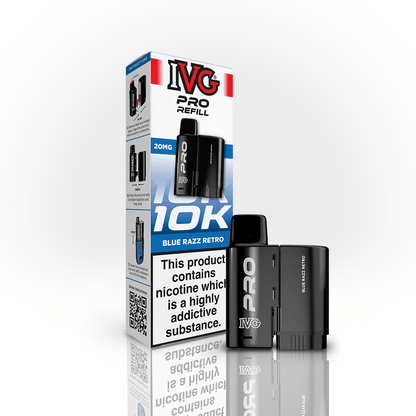 IVG Pro Prefilled Pods 20mg | £5 - Avalanche Vapes Blue Razz RetroPODS
