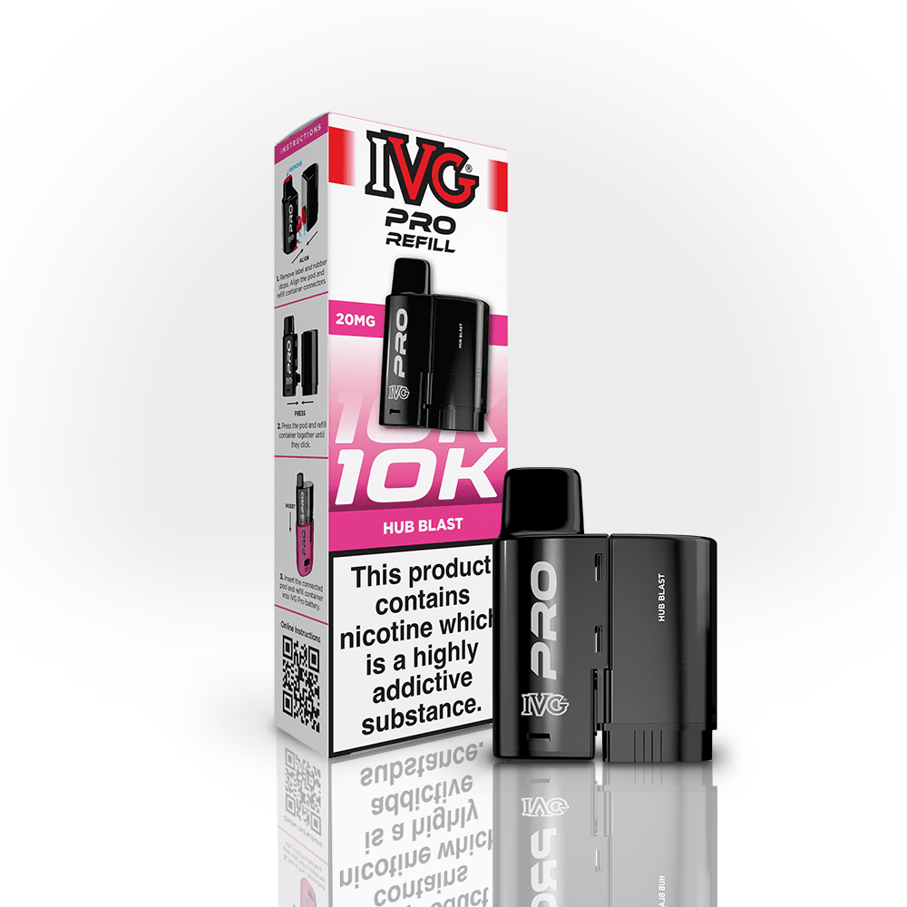 IVG Pro Prefilled Pods 20mg | £5 - Avalanche Vapes Hub BlastPODS
