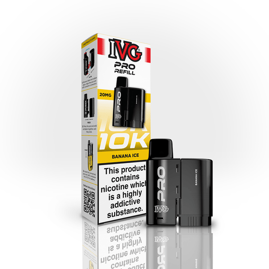 IVG Pro Prefilled Pods 20mg | £5 - Avalanche Vapes Banana IcePODS
