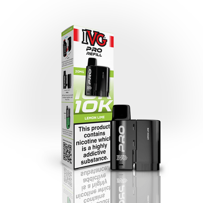 IVG Pro Prefilled Pods 20mg | £5 - Avalanche Vapes Lemon LimePODS