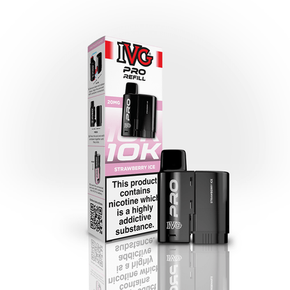 IVG Pro Prefilled Pods 20mg | £5 - Avalanche Vapes Strawberry IcePODS