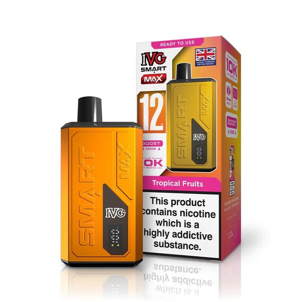 IVG Smart Max 10K Prefilled Kit | £8 - Avalanche Vapes Tropical FruitKIT