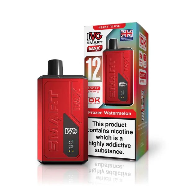 IVG Smart Max 10K Prefilled Kit | £8 - Avalanche Vapes Frozen WatermelonKIT