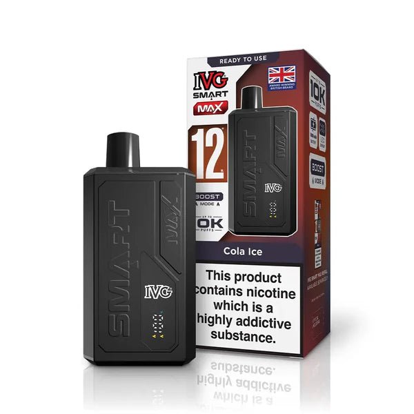 IVG Smart Max 10K Prefilled Kit | £8 - Avalanche Vapes Cola IceKIT