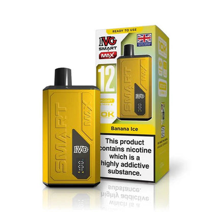 IVG Smart Max 10K Prefilled Kit | £8 - Avalanche Vapes Banana IceKIT
