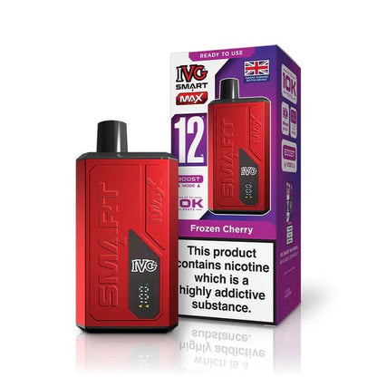 IVG Smart Max 10K Prefilled Kit | £8 - Avalanche Vapes Frozen CherryKIT