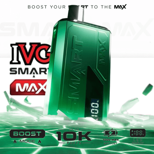 IVG Smart Max 10K Prefilled Kit | £8 - Avalanche Vapes Banana IceKIT