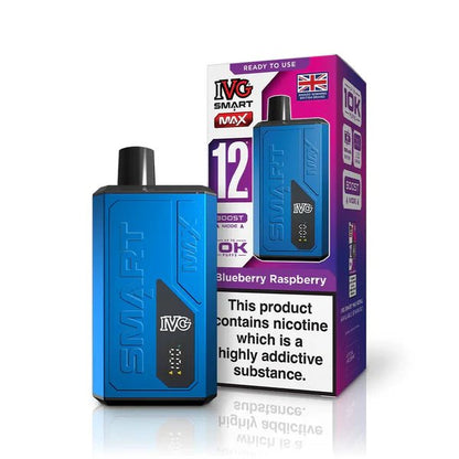 IVG Smart Max 10K Prefilled Kit | £8 - Avalanche Vapes Blueberry RaspberryKIT