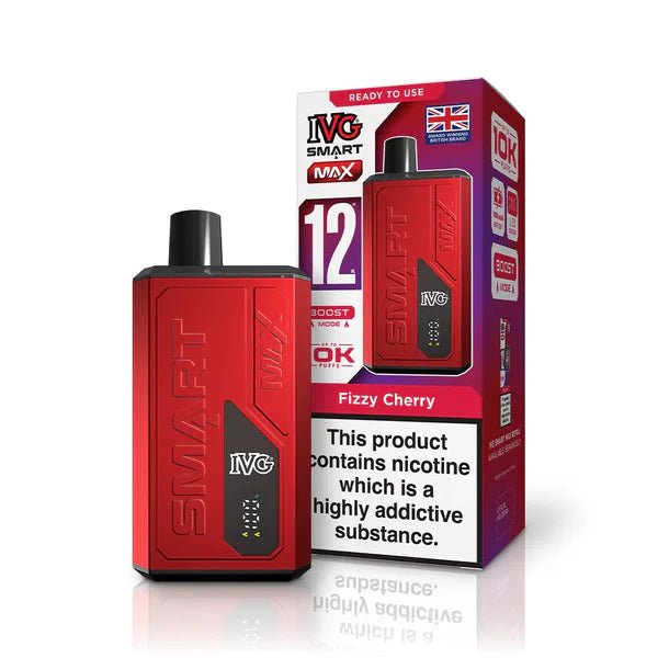 IVG Smart Max 10K Prefilled Kit | £8 - Avalanche Vapes Fizzy CherryKIT