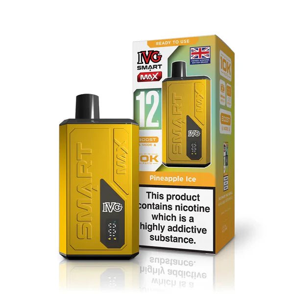 IVG Smart Max 10K Prefilled Kit | £8 - Avalanche Vapes Pineapple IceKIT