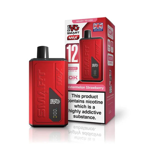IVG Smart Max 10K Prefilled Kit | £8 - Avalanche Vapes Watermelon StrawberryKIT