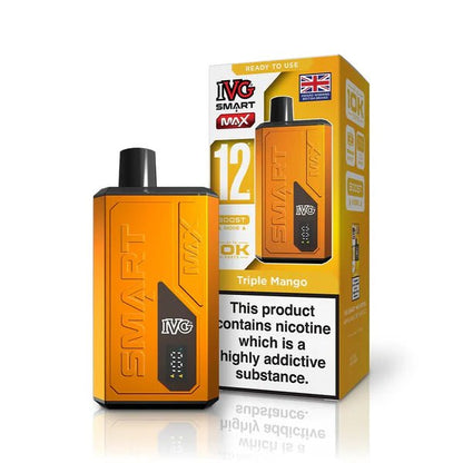 IVG Smart Max 10K Prefilled Kit | £8 - Avalanche Vapes Triple MangoKIT