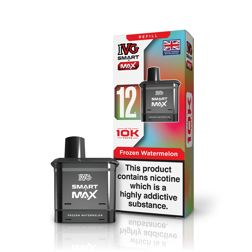 IVG Smart Max 10K Prefilled Pods 20mg | £5 - Avalanche Vapes Frozen WatermelonPOD 20mg
