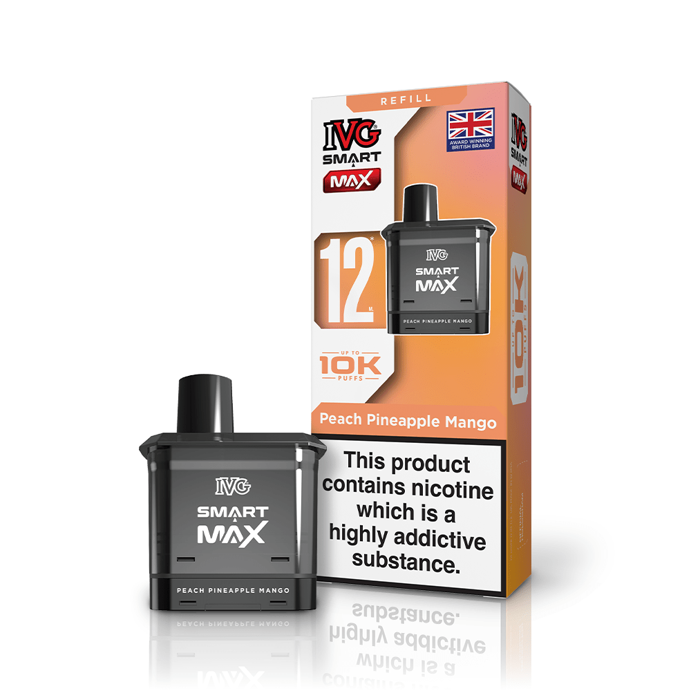 IVG Smart Max 10K Prefilled Pods 20mg | £5 - Avalanche Vapes Lemon LimePOD 20mg