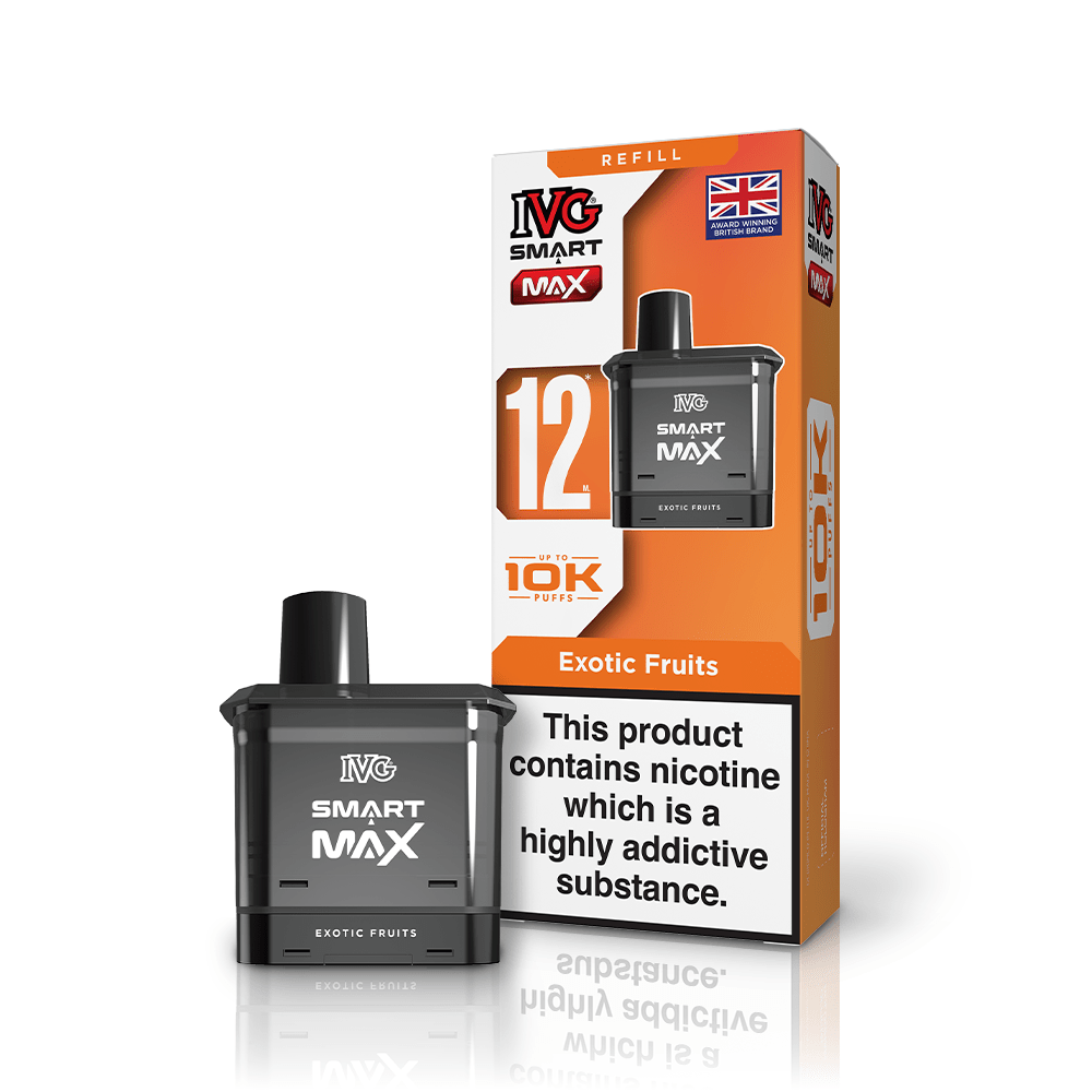 IVG Smart Max 10K Prefilled Pods 20mg | £5 - Avalanche Vapes Cola IcePOD 20mg