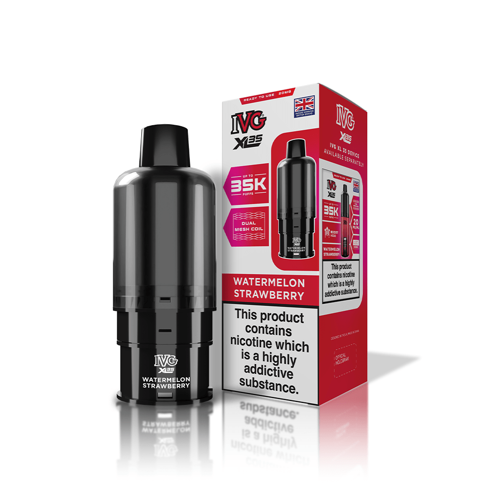 IVG XL35 Pods | £7 - Avalanche Vapes Watermelon StrawberryPODS