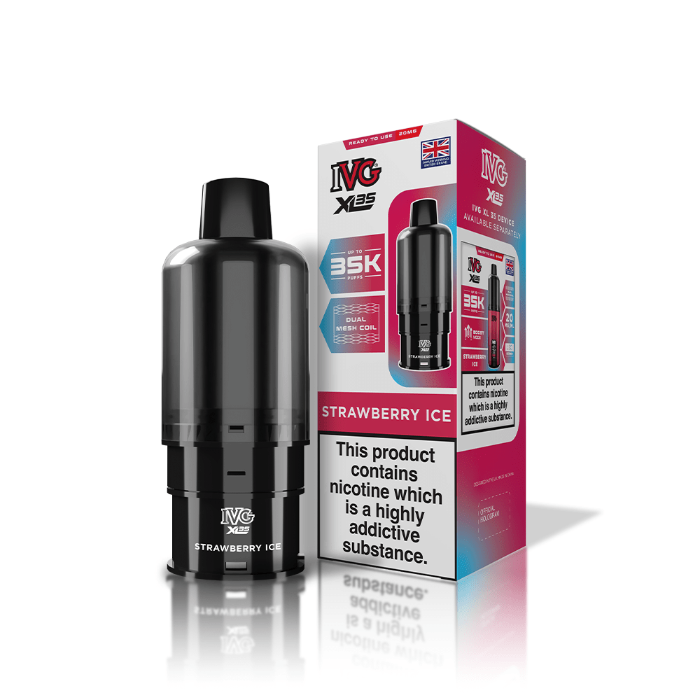 IVG XL35 Pods | £7 - Avalanche Vapes Strawberry IcePODS
