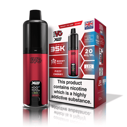 IVG XL35 Prefilled Kit | £10 - Avalanche Vapes Fizzy CherryKIT
