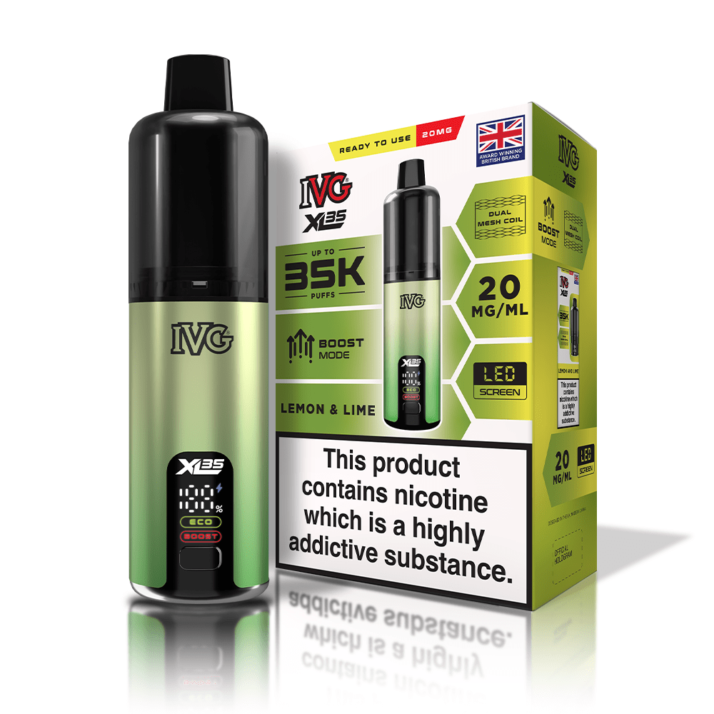 IVG XL35 Prefilled Kit | £10 - Avalanche Vapes Lemon & LimeKIT
