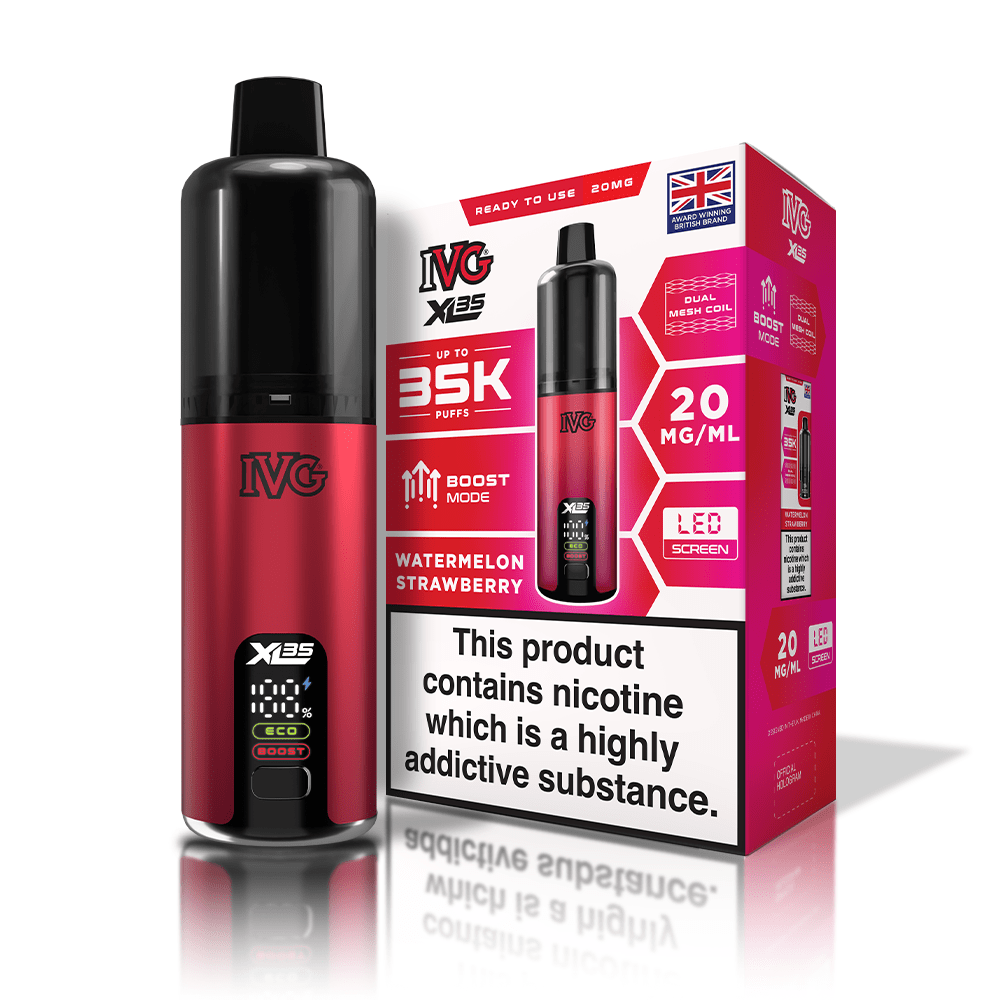 IVG XL35 Prefilled Kit | £10 - Avalanche Vapes Watermelon StrawberryKIT