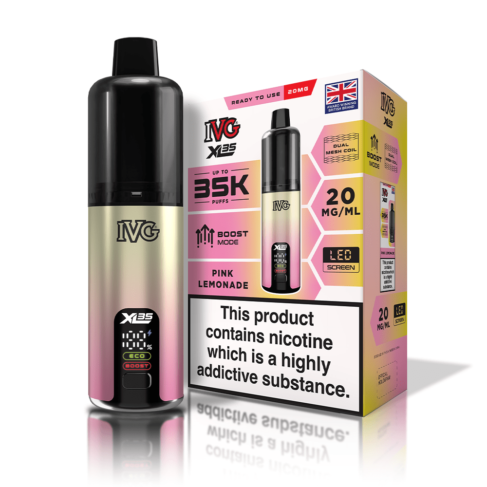 IVG XL35 Prefilled Kit | £10 - Avalanche Vapes Pink LemonadeKIT
