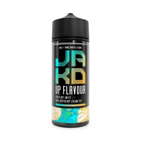 Jak'd 70/30 | 100ml + 2 Nics | £10 - Avalanche Vapes Fugly Blue Raspberry Cream Pie