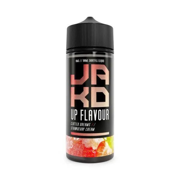 Jak'd 70/30 | 100ml + 2 Nics | £10 - Avalanche Vapes Clotted Dreams Strawberry Cream