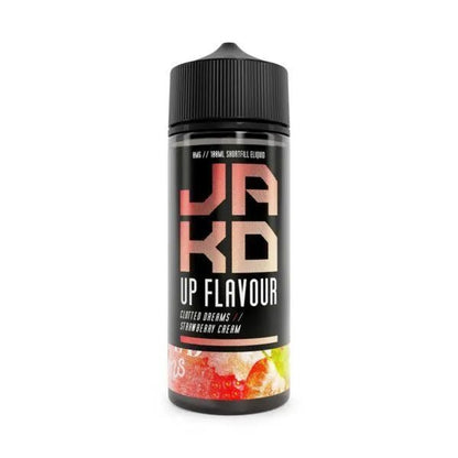 Jak'd 70/30 | 100ml + 2 Nics | £10 - Avalanche Vapes Clotted Dreams Strawberry Cream