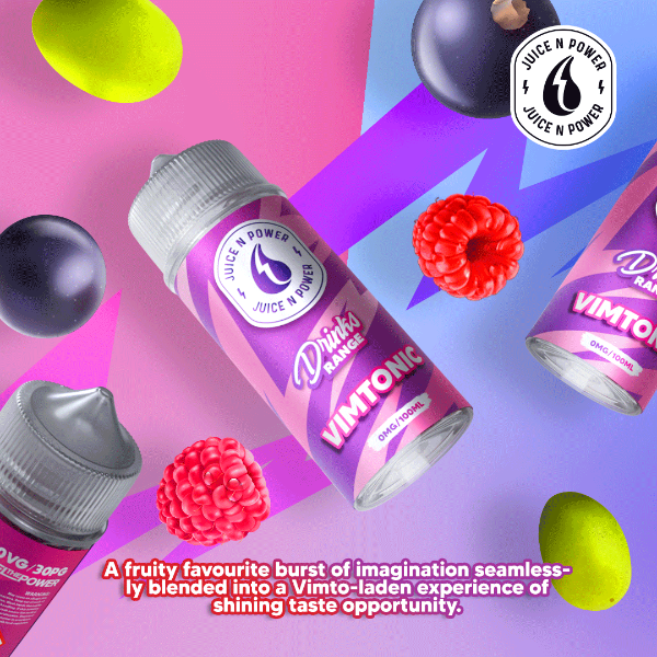 Juice N Power 70/30 | 100ml + 2 Nics | £5 - Avalanche Vapes Strawberry Lemonade Berry