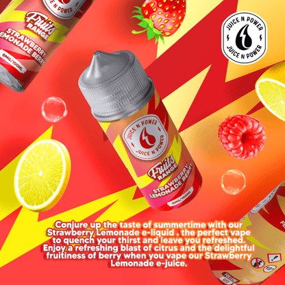 Juice N Power 70/30 | 100ml + 2 Nics | £5 - Avalanche Vapes Strawberry Lemonade Berry