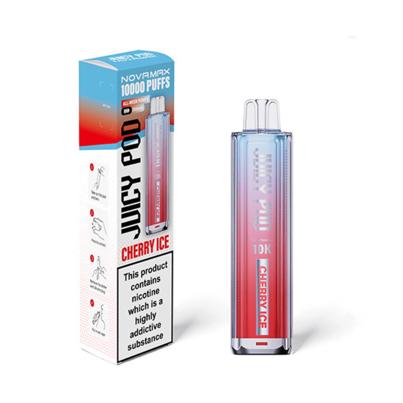 Juicy Pod NovaMax 10K Prefilled Kit | £5 - Avalanche Vapes Blue Razz GBKIT