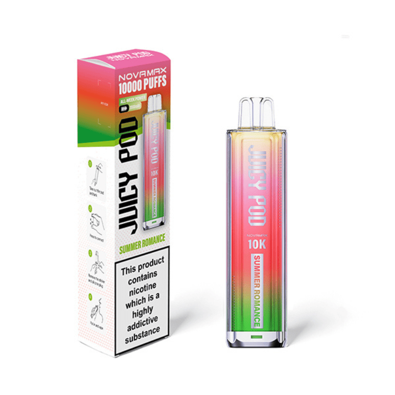 Juicy Pod NovaMax 10K Prefilled Kit | £5 - Avalanche Vapes Blue Razz GBKIT