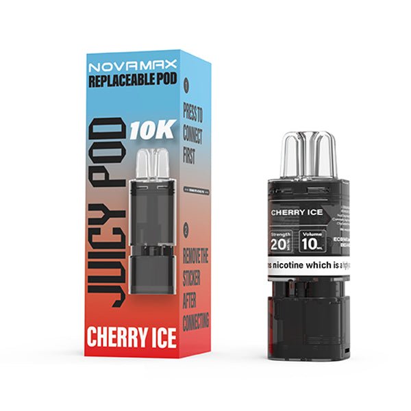 Juicy Pod NovaMax 10K Prefilled Pods | £5 - Avalanche Vapes Cherry ColaPODS