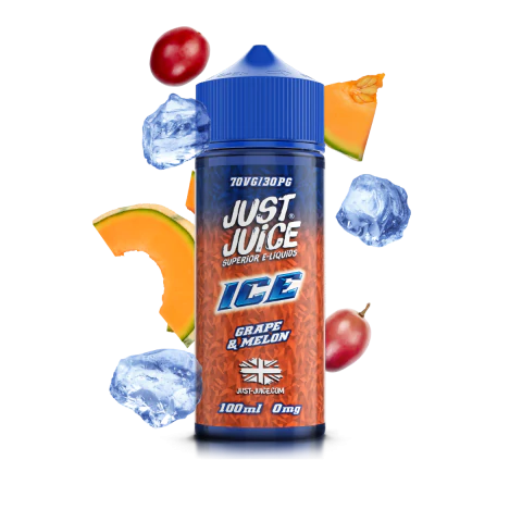 Just Juice 70/30 | 100ml + 2 Nics | £10 - Avalanche Vapes Grape & Melon Ice