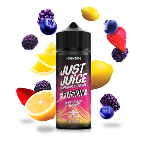 Just Juice 70/30 | 100ml + 2 Nics | £10 - Avalanche Vapes Berry Burst Lemonade