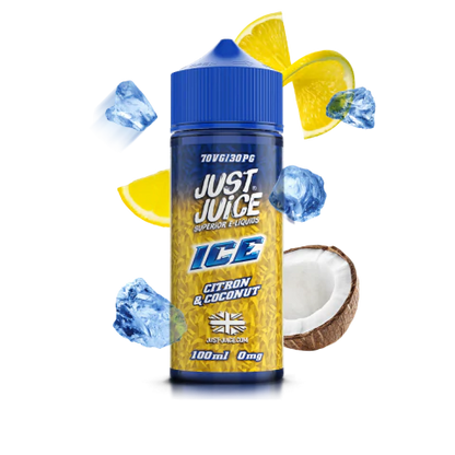 Just Juice 70/30 | 100ml + 2 Nics | £10 - Avalanche Vapes Citron & Coconut Ice