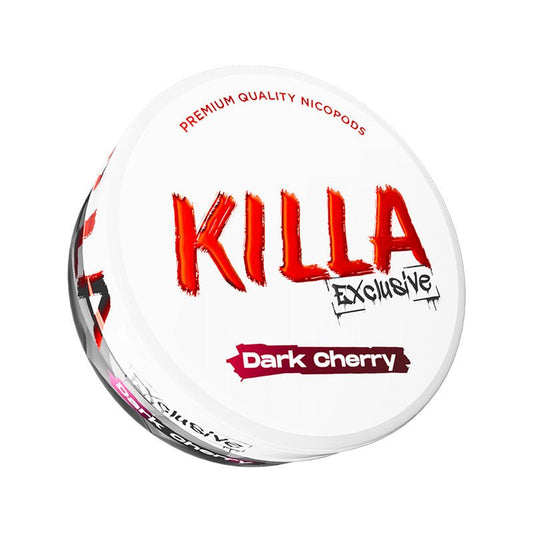Killa Exclusive Nicotine Pouches | 13.2mg | 5 for £15 | £3.50 - Avalanche Vapes Dark Cherry13.2mg