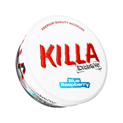 Killa Exclusive Nicotine Pouches | 13.2mg | 5 for £15 | £3.50 - Avalanche Vapes Blue Raspberry13.2mg