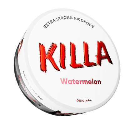 Killa Nicotine Pouches | 13.2mg | 5 Tins for £15 | £3.50 - Avalanche Vapes Watermelon13.2mg