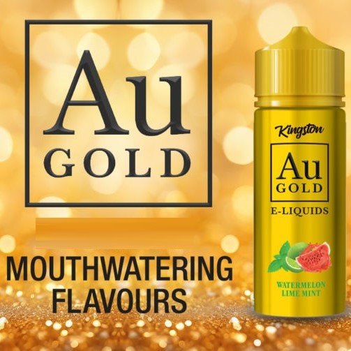 Kingston Au Gold 100ml + 2 Nics from £3 - Avalanche Vapes Banana Ice