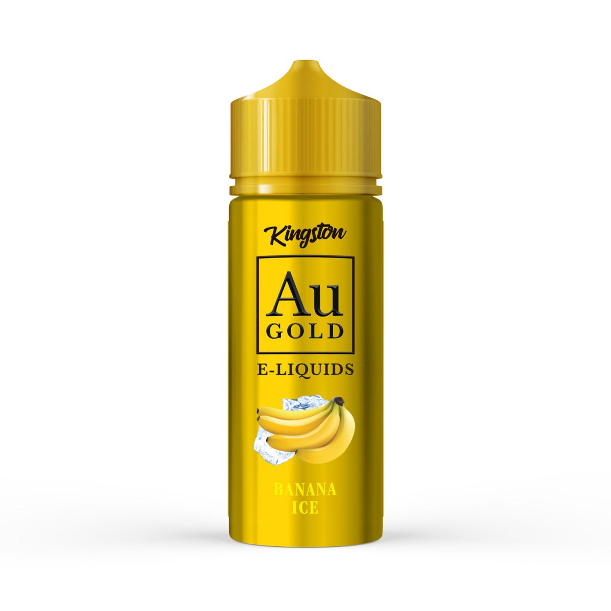 Kingston Au Gold 100ml + 2 Nics from £3 - Avalanche Vapes Banana Ice