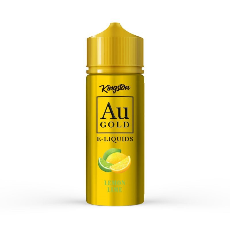 Kingston Au Gold 100ml + 2 Nics from £3 - Avalanche Vapes Lemon Lime