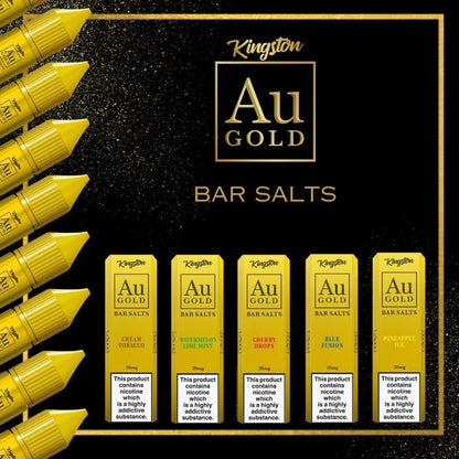 Kingston Au Gold Nic Salt | £2 - Avalanche Vapes Banana Ice10mg